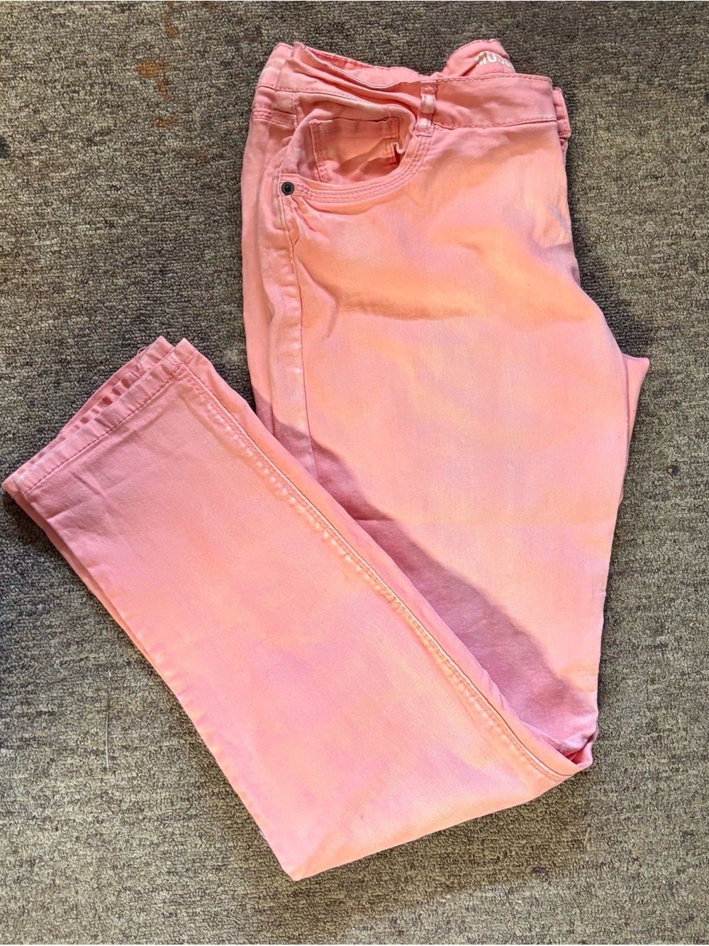 Mossimo Supply Co. Salmon Skinny Jeans